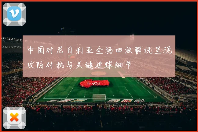 中国对尼日利亚全场回放解说呈现攻防对抗与关键进球细节